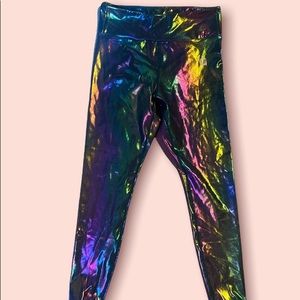 Iridescent leggings